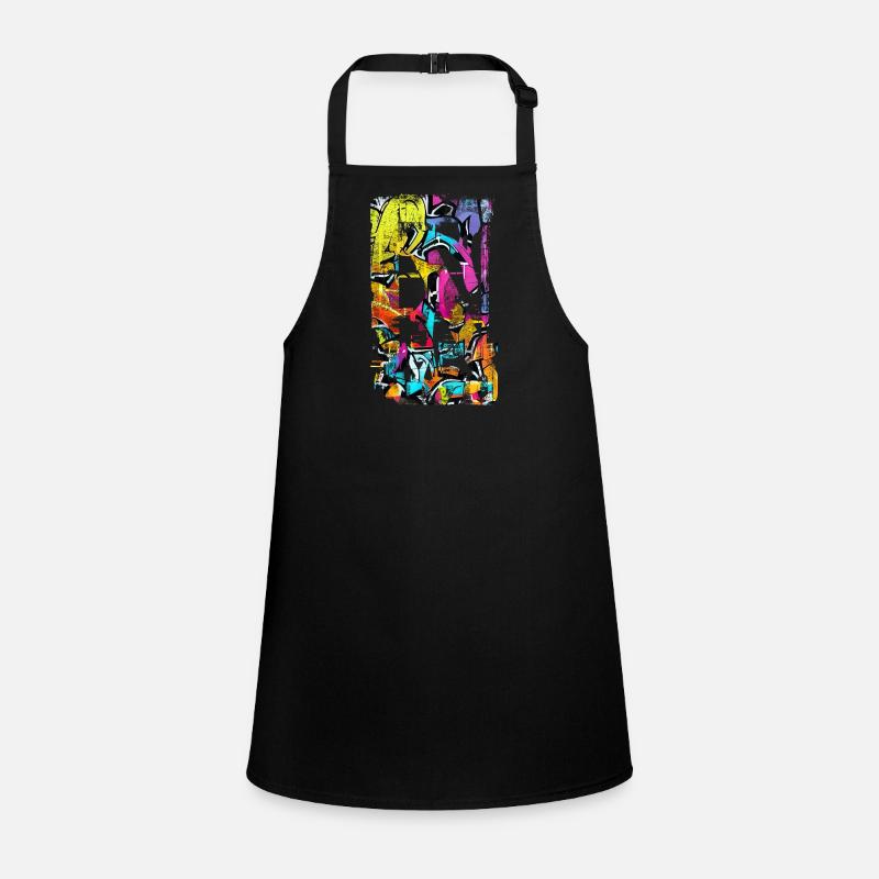 Graffiti style Splash hip hop couleurs peintre couleur Tablier Enfant