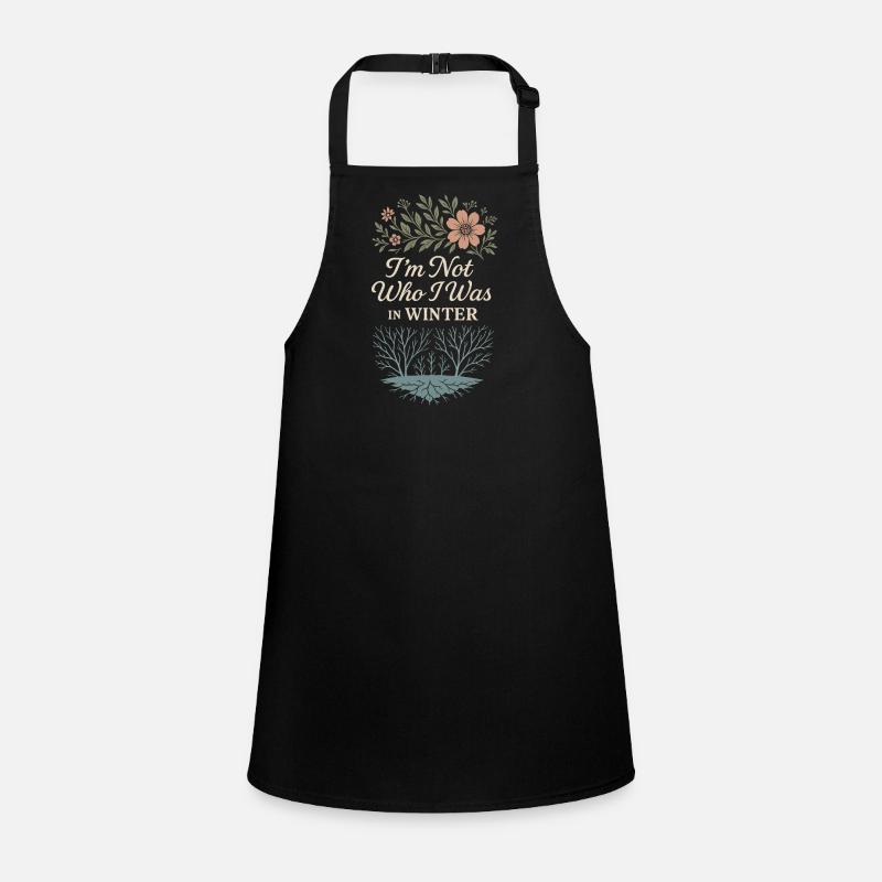 Mindful Growth, Spring Renewal, Children's Apron