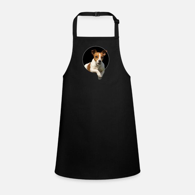 Jack Russell hors du trou Tablier Enfant
