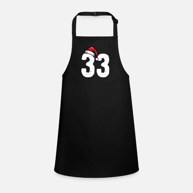 33 Numéro Noël Tablier Enfant