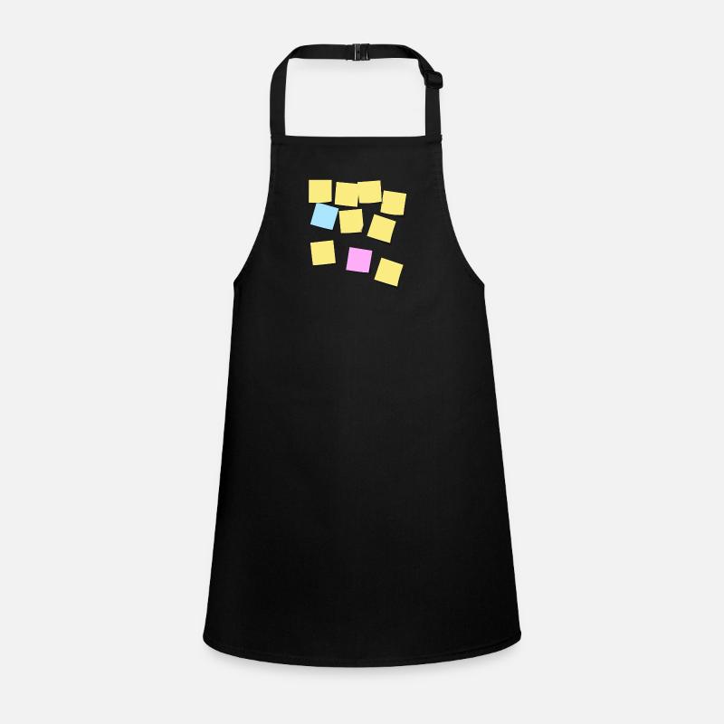 Postit Notizen Schürze für Kinder