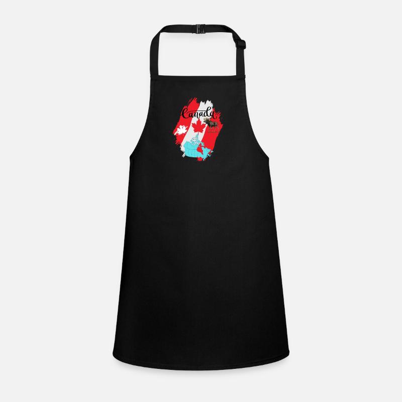 Canada, maple leaf. Children's Apron