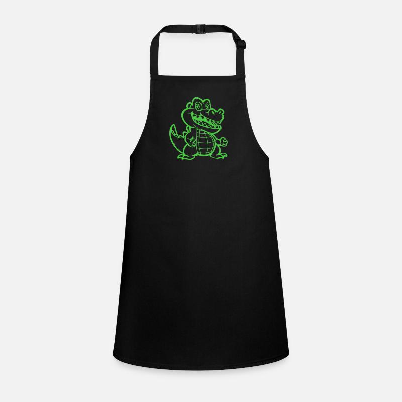 Bande dessinée crocodile animal Tablier Enfant