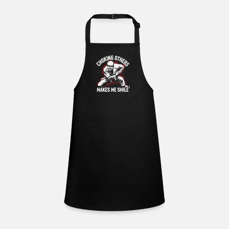 Fun and precision in Jiu Jitsu Children's Apron
