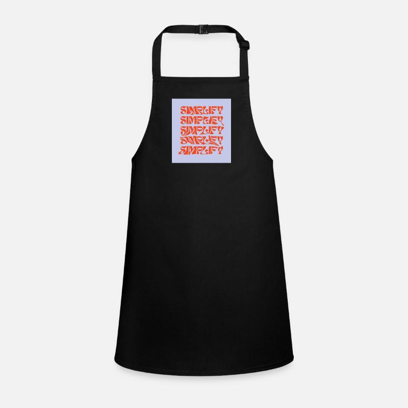 Simplify - Tablier Enfant - noir
