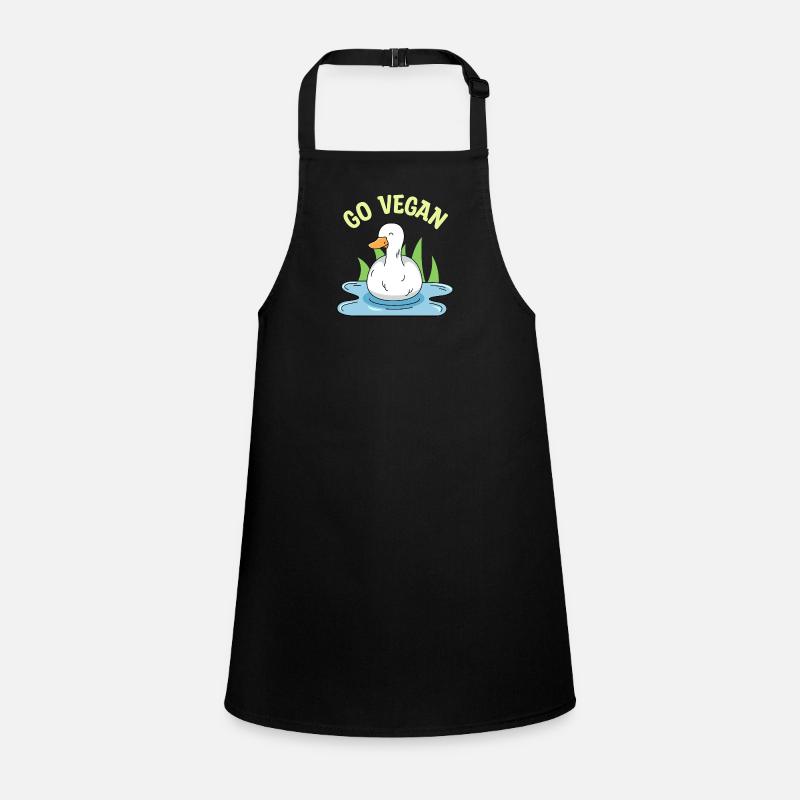 Duck design for proud vegans Children's Apron