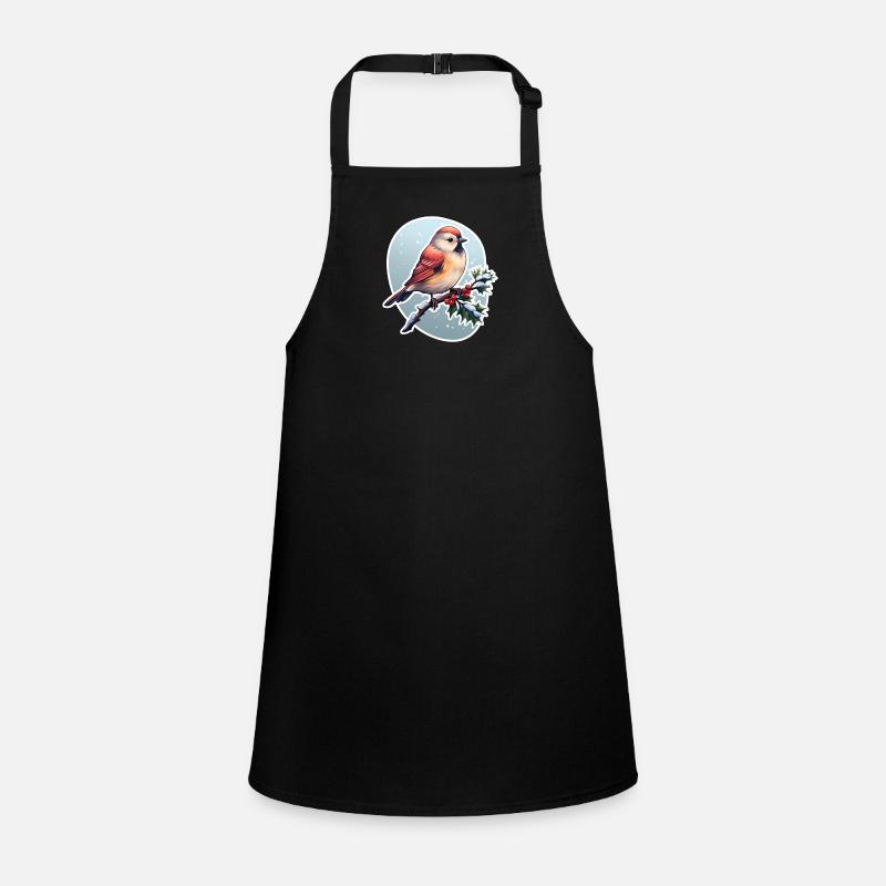 Winter bird Children's Apron