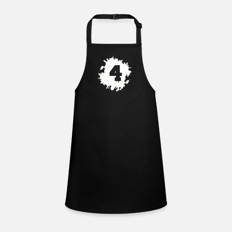 4 blobs Children's Apron