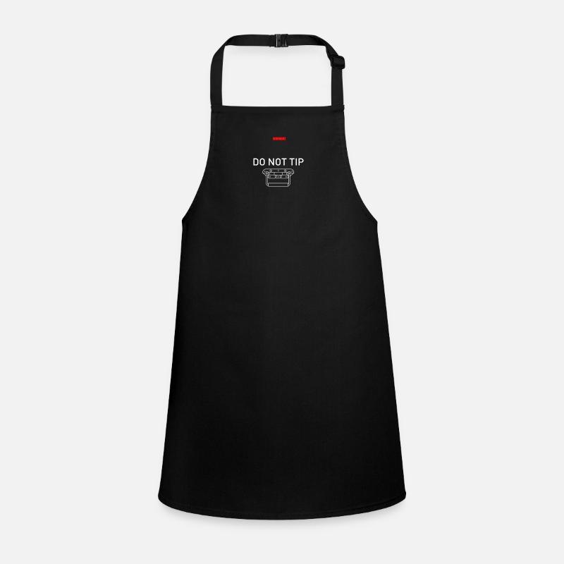 Do not tip - Tablier Enfant - noir