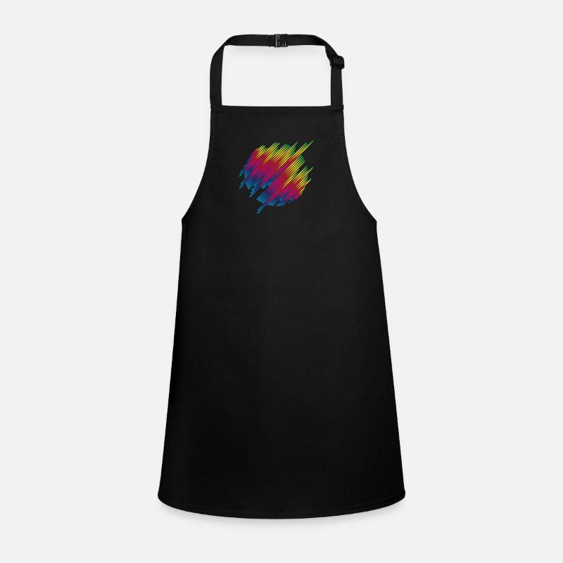 circ-line-abstract Children's Apron