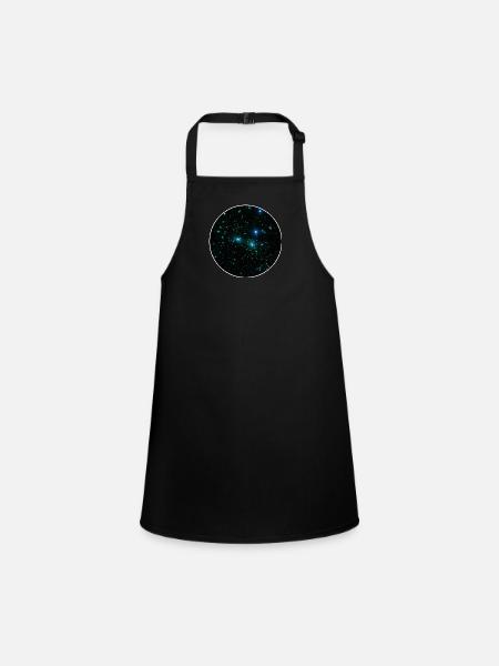 Galaxy - Space - Sterne - Cosmic - Kunst - - Schürze für Kinder - Schwarz