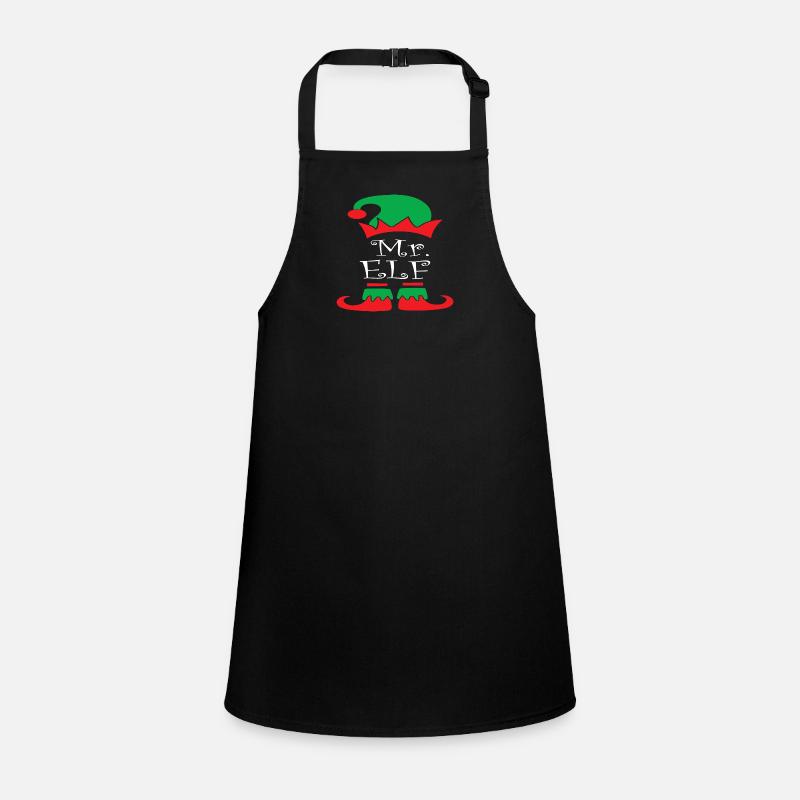 Mr Elf Christmas Children's Apron