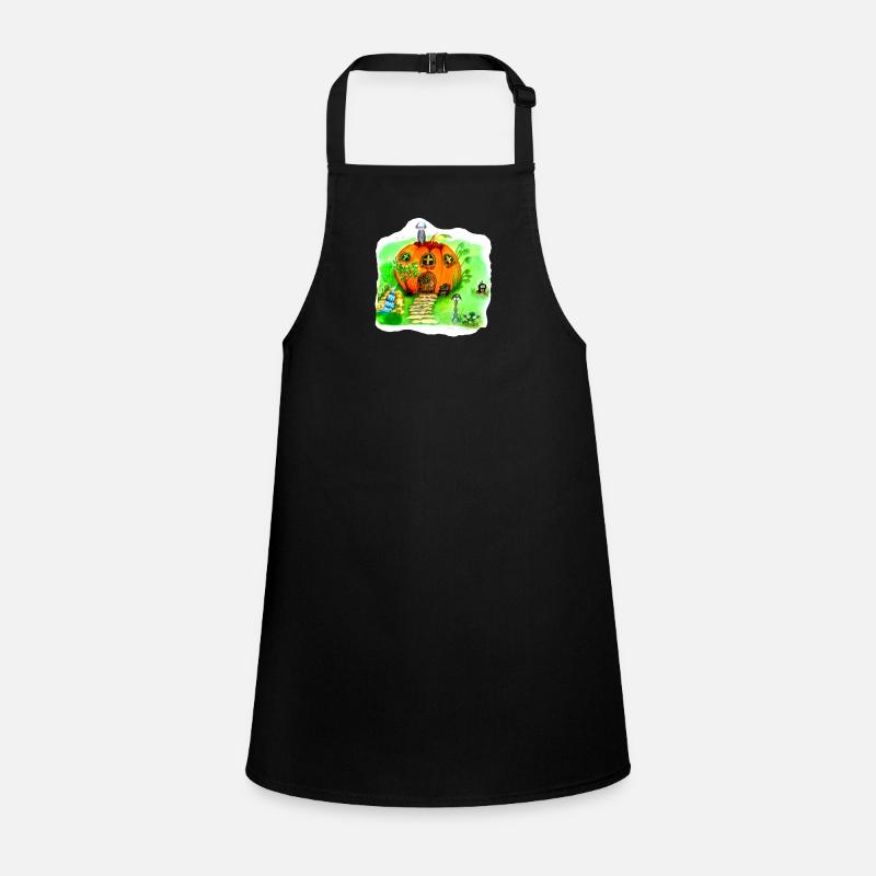 Fairytale Pumpkin House Children's Apron