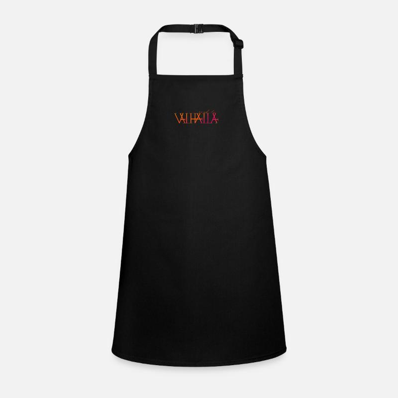 Road to Valhalla - Logo texte Vikings Tablier Enfant