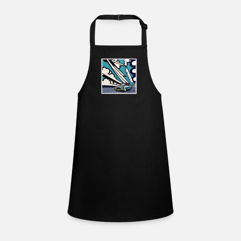 Comic Style Cadillac Gift Children's Apron