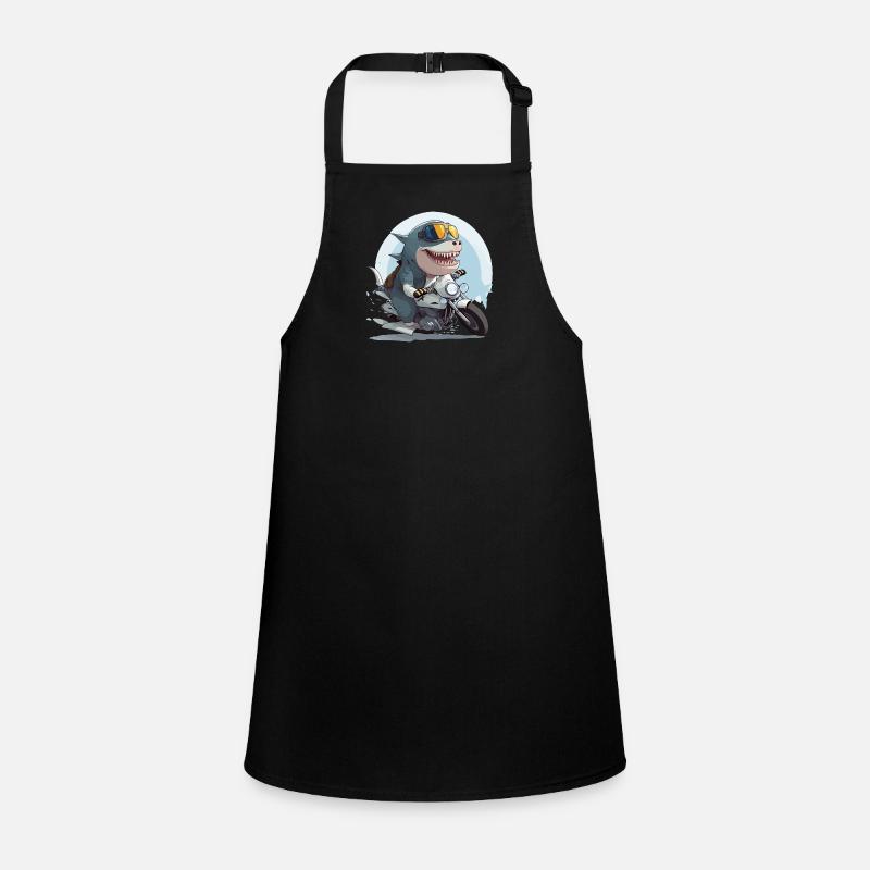 Roro le requin motard Tablier Enfant