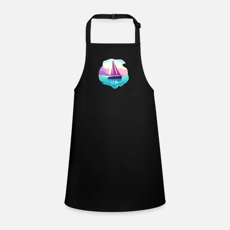 Sailing Sailing Sailing Sailing Sport Sailors Children's Apron