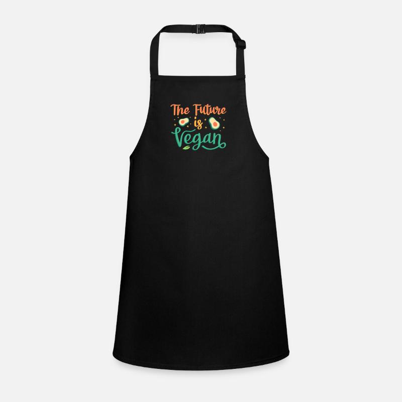 The future is vegan Children's Apron