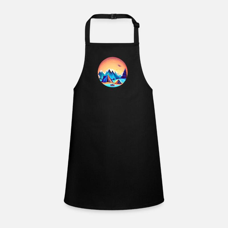 Camping Caravan Motorhome Gift Camp Tents Children's Apron