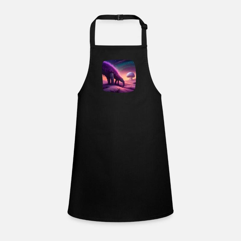 Fantasy creature alien on an alien planet Children's Apron