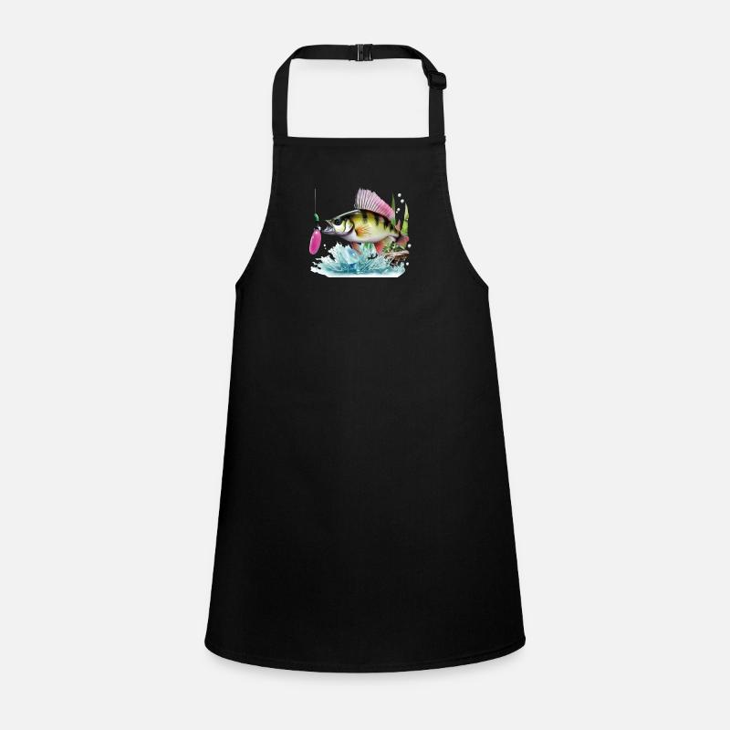 Perch fishing Children's Apron