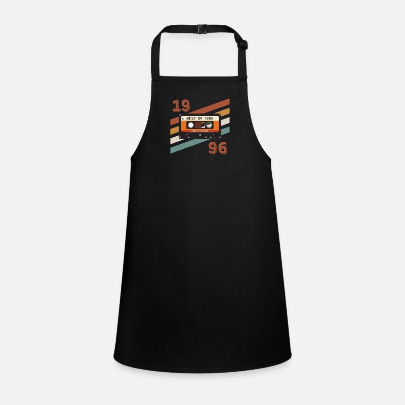 1996 retro vintage anniversary Children's Apron