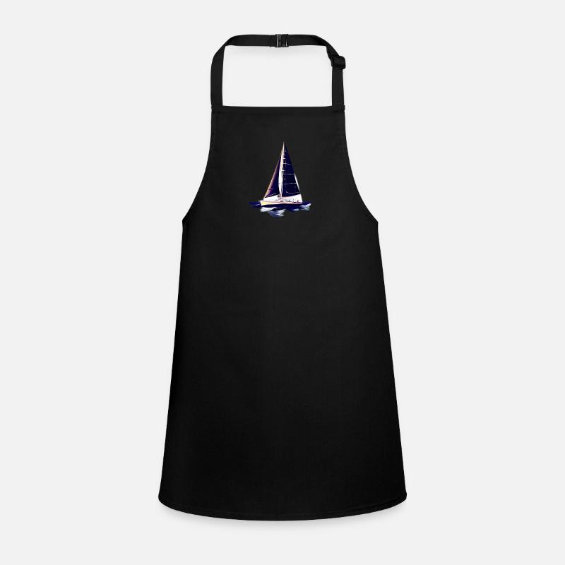 Sailing Sailing Sailboat Sailor Sailing Ship Children's Apron