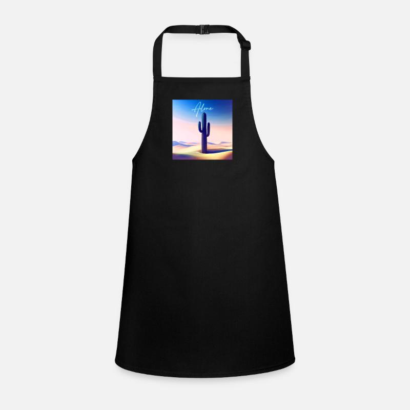 Alone cactus Children's Apron