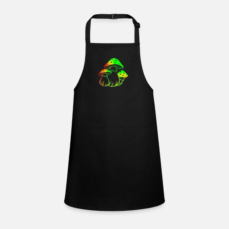 Champignons fluos Tablier Enfant