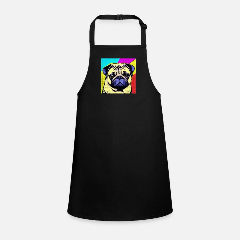 Pug Pop Art Children's Apron
