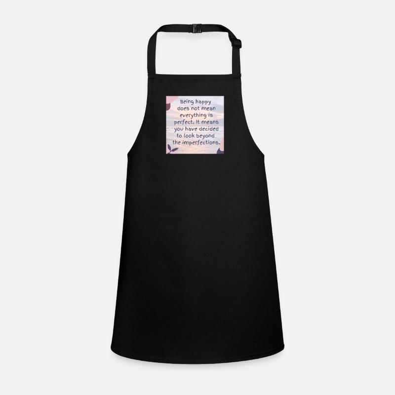 Embracing Imperfect Joy Children's Apron