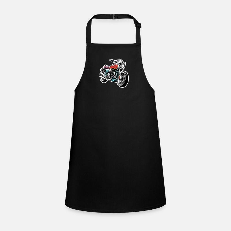 Classic Motorcycle Children's Apron