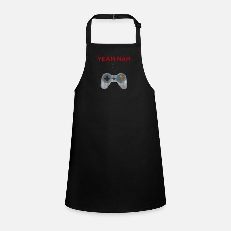 Ja nein Ugly Christmas Gaming Schürze für Kinder