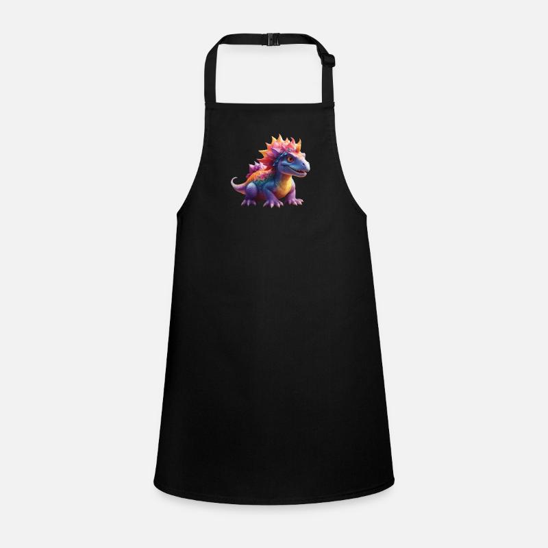 Dinosaurs, for individual text, design Children's Apron