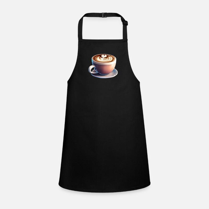Coffee Coffee Cup Caffeine Gift Coffee Bean Children's Apron