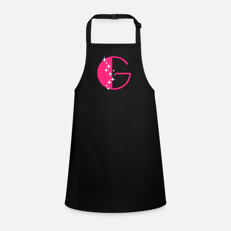 Letter G Glitter Children's Apron