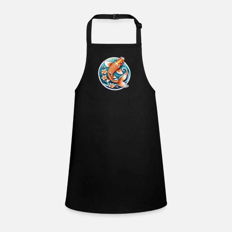Koi Carp - Japanese Fish Children's Apron