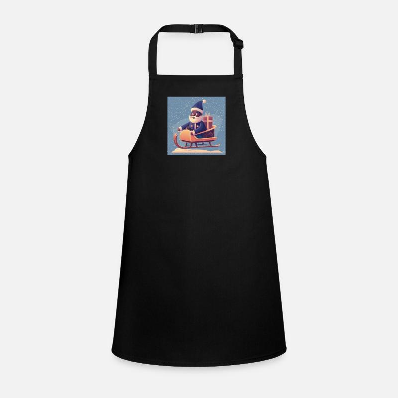 Santa's Sleigh Children's Apron