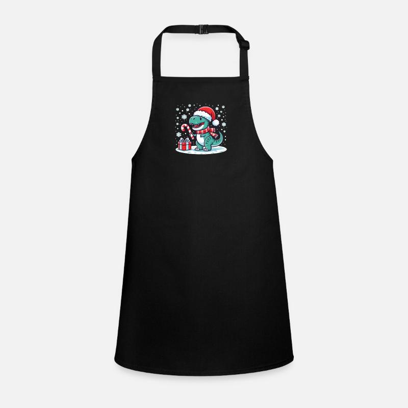 Christmas T-Rex Children's Apron