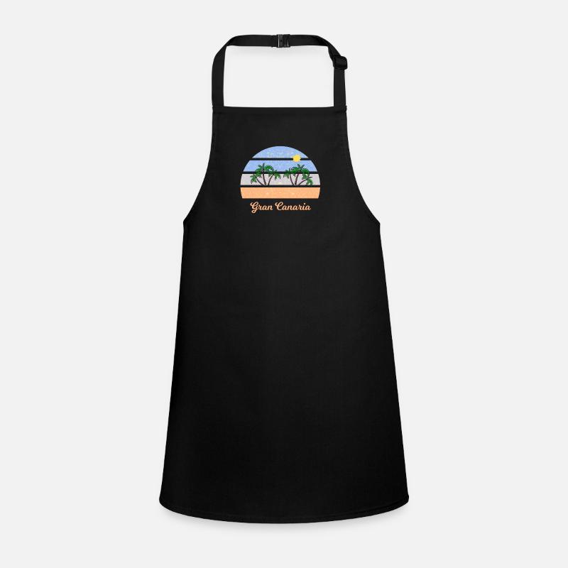 Holidays in Gran Canaraia Children's Apron