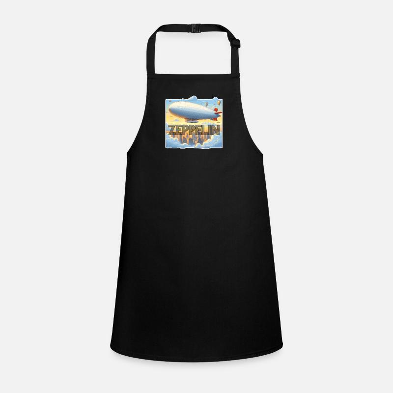 Zeppelin Airship Children's Apron