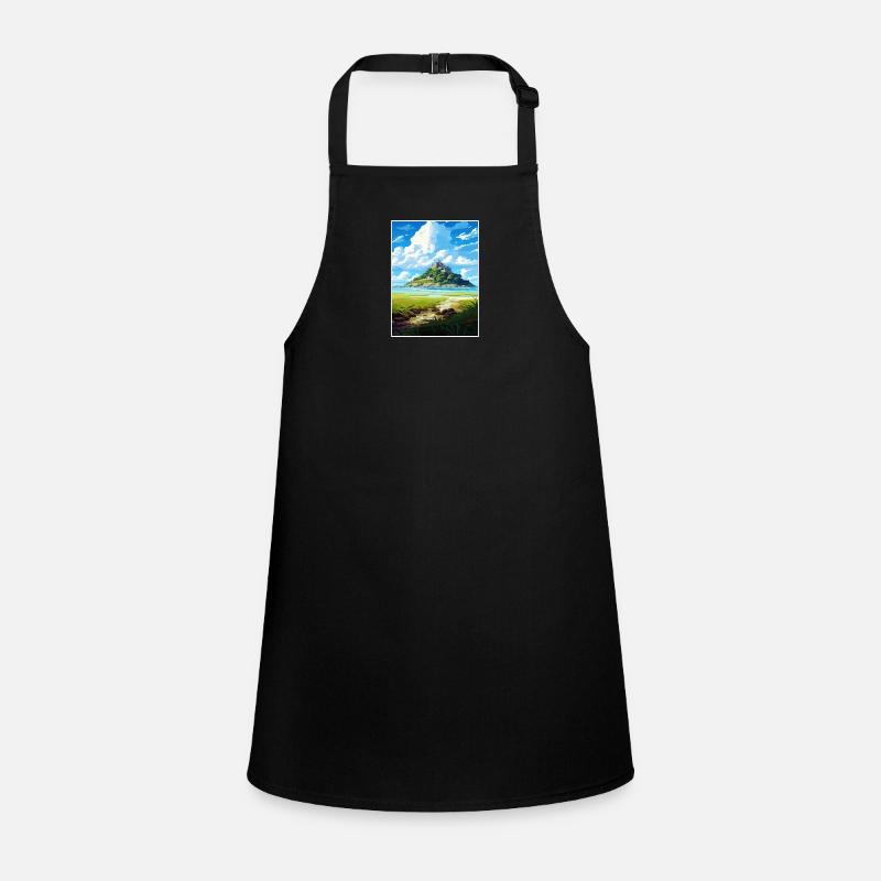 St Michaels Mount Cornwall Vintage Travel Poster Children's Apron