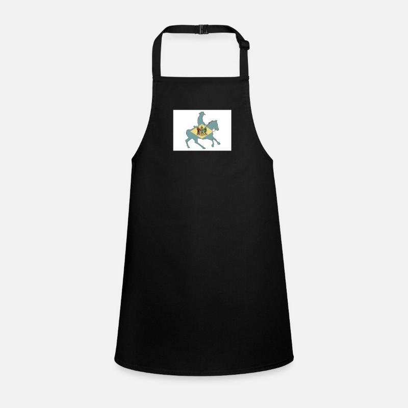 Delaware State Flag Cowboy Children's Apron