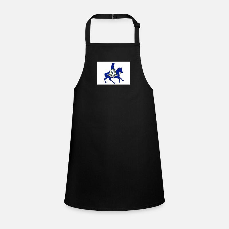 Connecticut State Flag Cowboy Children's Apron