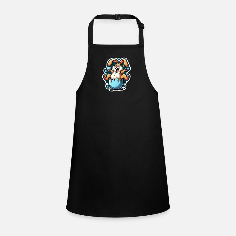 Easter Bunny Funny Children's Apron