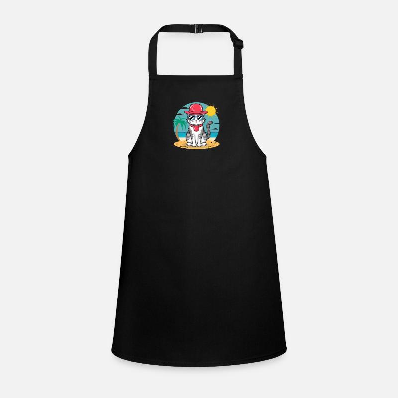 Summer cat Children's Apron