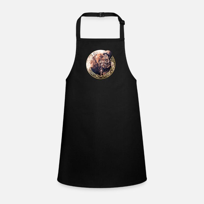 steampunked lady Children's Apron