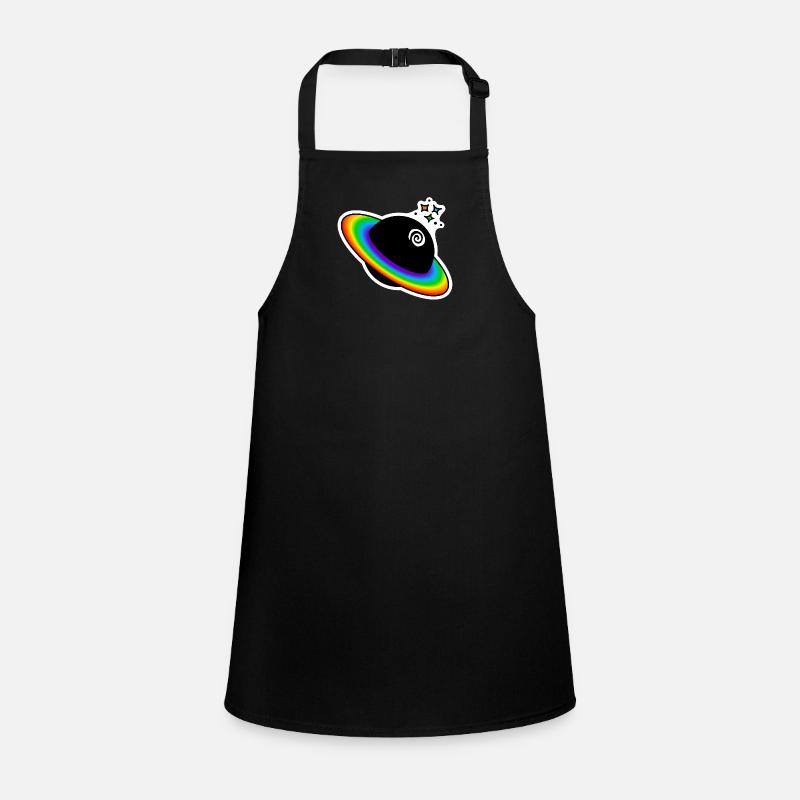 Rainbow Planet : Fierté queer collante Tablier Enfant