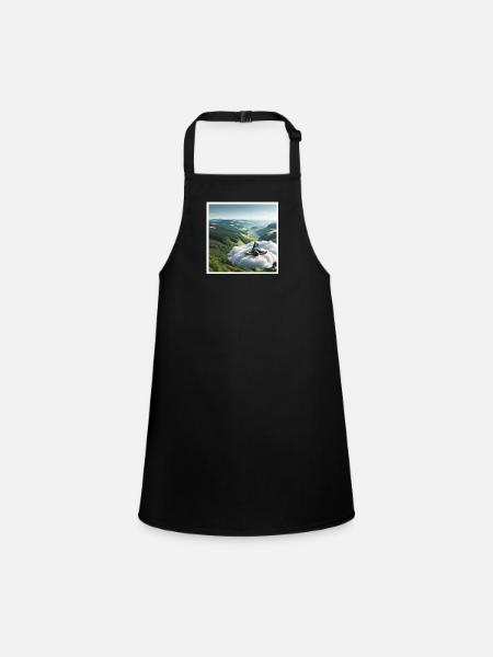 Fantasy journeys - Children's Apron - black - Front