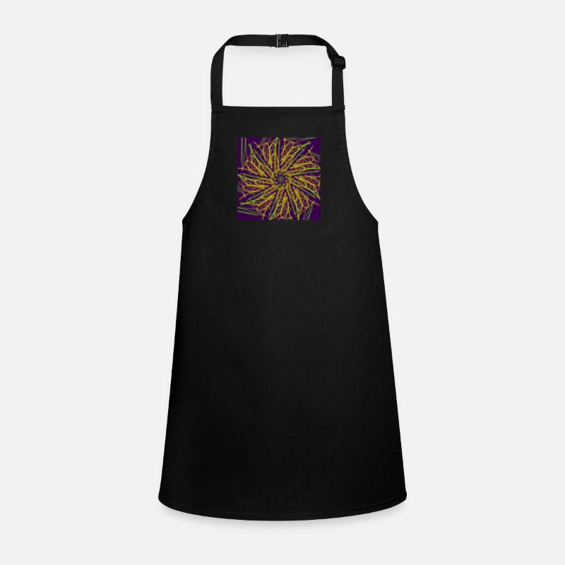 Abstract geometric colorful star design Children's Apron